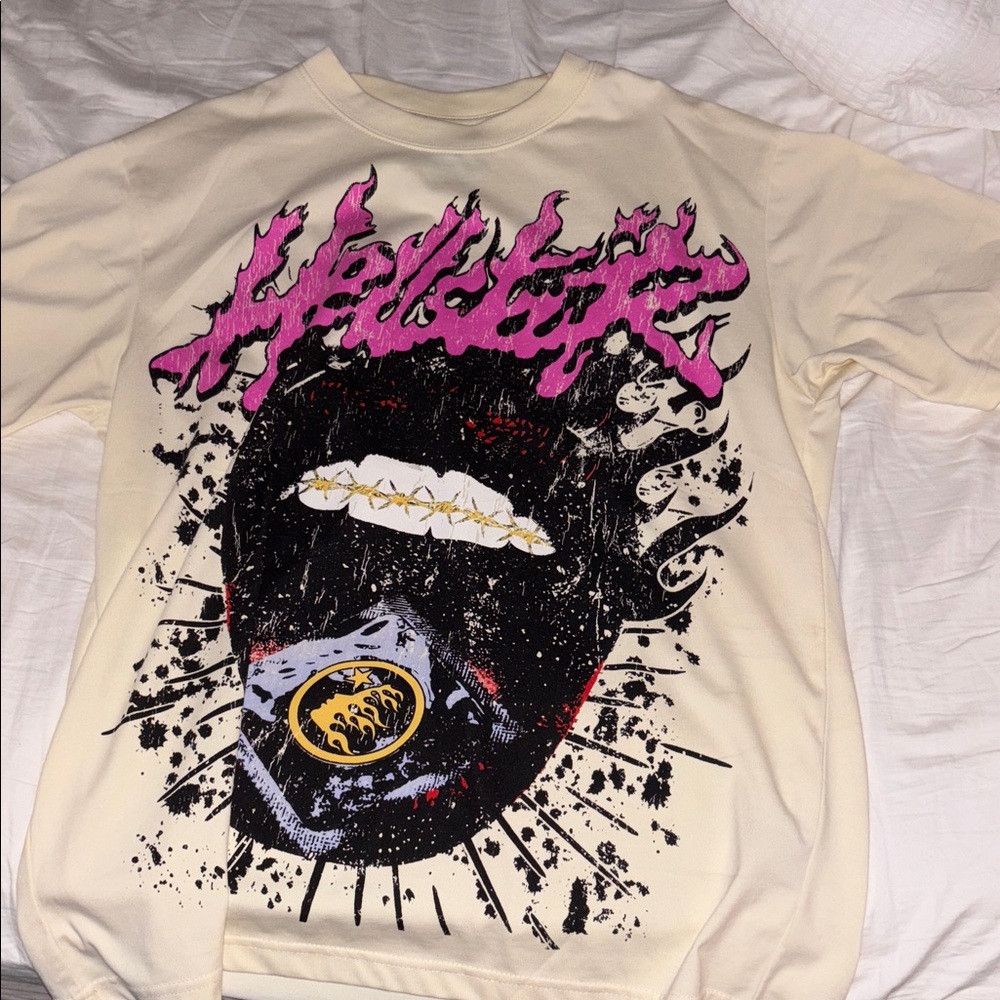 Graphic Tee with Hellstar Design
